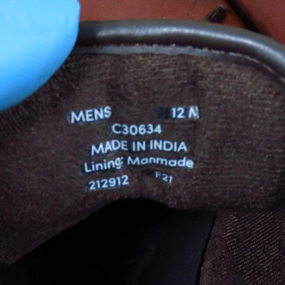 Cole Haan Nathan Mens Derby Shoe Size 12 Dress Work Brown Leather C30634